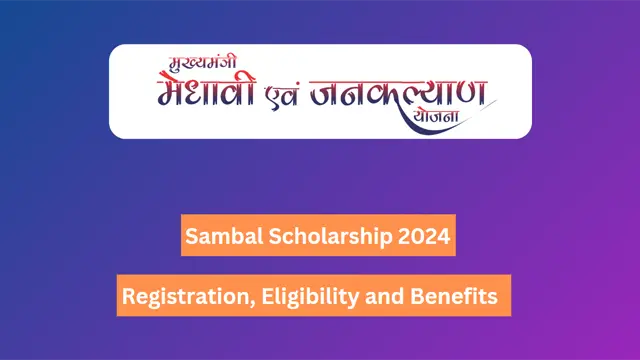 Sambal scholarship 2024